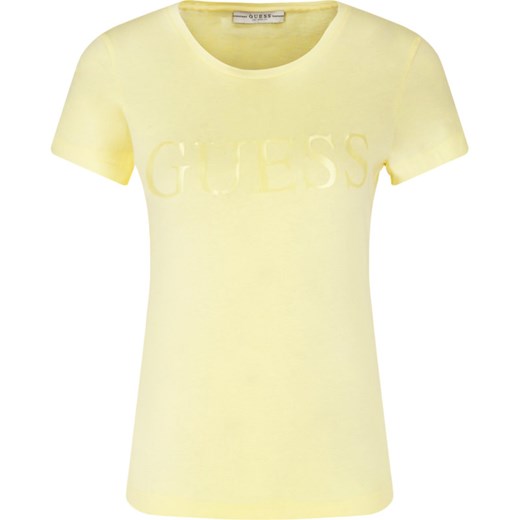 GUESS JEANS T-shirt SATINETTE | Regular Fit XS promocja Gomez Fashion Store
