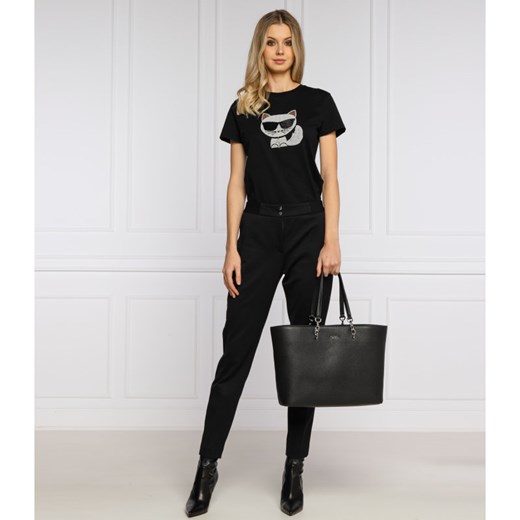 Karl Lagerfeld T-shirt Ikonik | Regular Fit Karl Lagerfeld S Gomez Fashion Store wyprzedaż