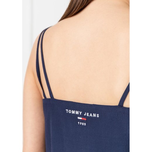 Tommy Jeans Bluzka solid strap cami | Regular Fit Tommy Jeans S wyprzedaż Gomez Fashion Store
