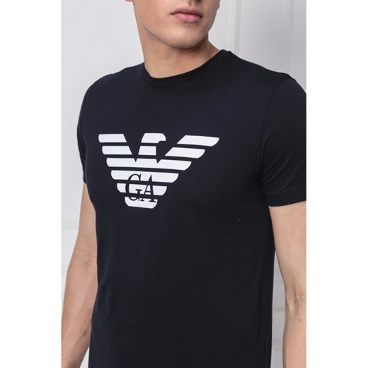 Emporio Armani T-shirt | Regular Fit Emporio Armani XL Gomez Fashion Store promocyjna cena