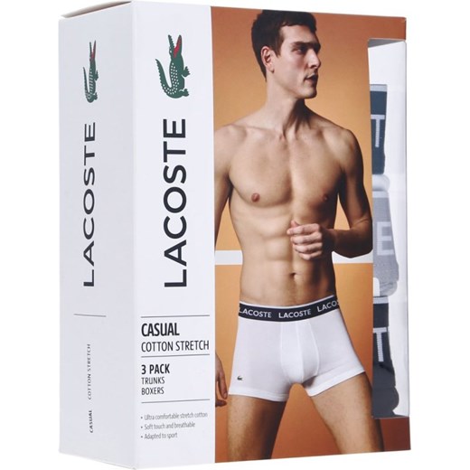 Lacoste Bokserki 3-pack Lacoste XXL wyprzedaż Gomez Fashion Store