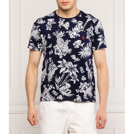 POLO RALPH LAUREN T-shirt | Custom slim fit Polo Ralph Lauren S wyprzedaż Gomez Fashion Store