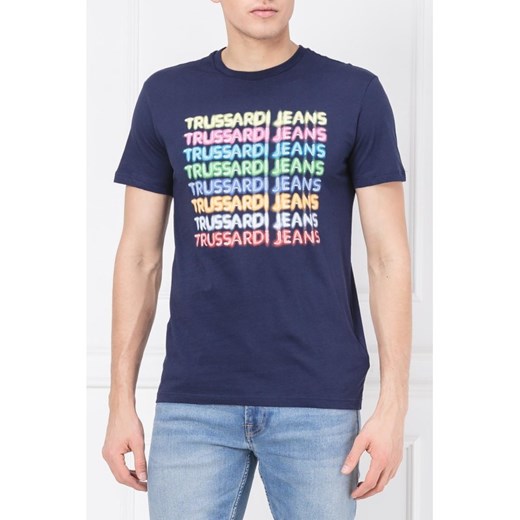 Trussardi Jeans T-shirt | Regular Fit Trussardi Jeans S promocyjna cena Gomez Fashion Store