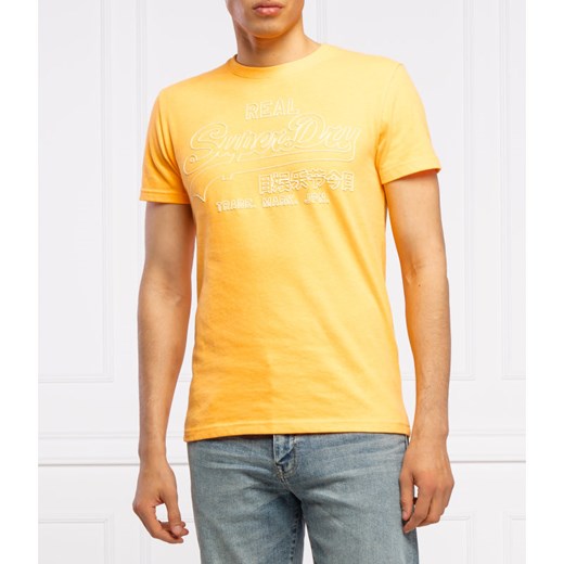 Superdry T-shirt OUTLINE POP | Regular Fit Superdry S wyprzedaż Gomez Fashion Store