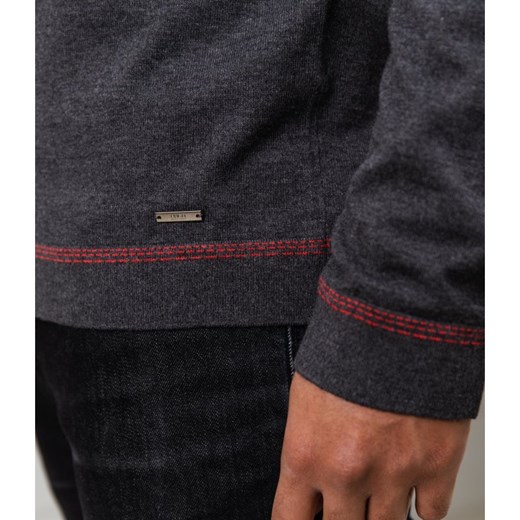 HUGO Sweter Sneedo | Regular Fit | z dodatkiem jedwabiu XXL okazyjna cena Gomez Fashion Store