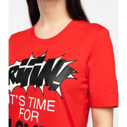 Love Moschino T-shirt | Regular Fit Love Moschino 38 Gomez Fashion Store wyprzedaż