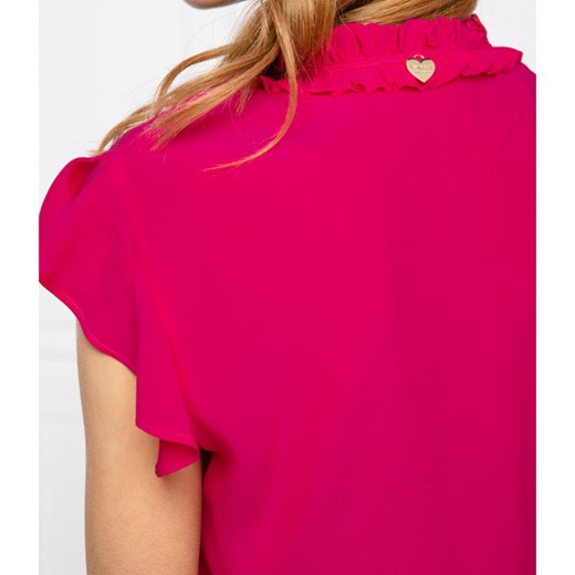 Twin-Set Bluzka z dodatkiem jedwabiu | Regular Fit 36 okazja Gomez Fashion Store