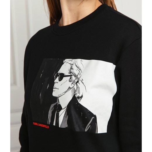Karl Lagerfeld Bluza Legend | Regular Fit Karl Lagerfeld XS okazja Gomez Fashion Store