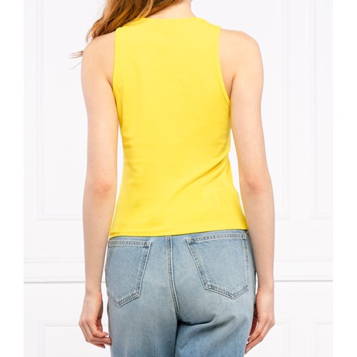 Bluzka damska Calvin Klein z okrągłym dekoltem letnia 
