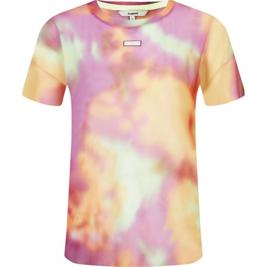 Desigual Bluzka TIE-DYE | Loose fit Desigual Uniwersalny okazyjna cena Gomez Fashion Store