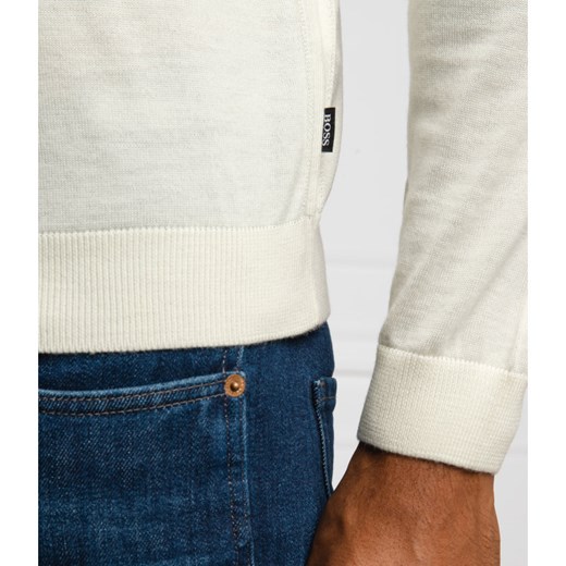 Boss Wełniany Golf Musso-P | Slim Fit XL okazja Gomez Fashion Store