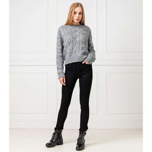 Pepe Jeans London Sweter CANDELA | Regular Fit | z dodatkiem wełny L Gomez Fashion Store promocyjna cena