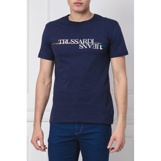 Trussardi Jeans T-shirt | Regular Fit Trussardi Jeans L okazja Gomez Fashion Store