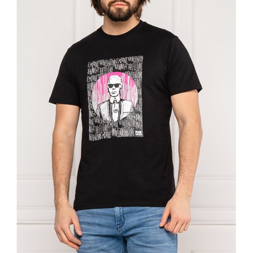 Karl Lagerfeld T-shirt Karl x endless | Regular Fit Karl Lagerfeld S okazja Gomez Fashion Store