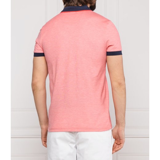 T-shirt męski BOSS HUGO różowy z krótkim rękawem 
