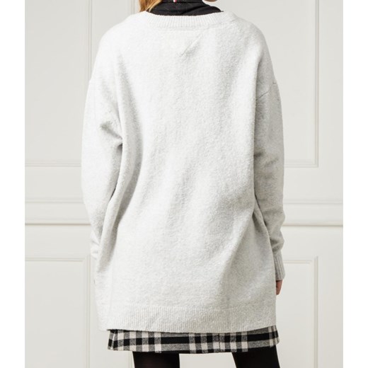 Tommy Jeans Sweter TJW SIDE SLIT | Loose fit | z dodatkiem wełny Tommy Jeans M/L okazyjna cena Gomez Fashion Store
