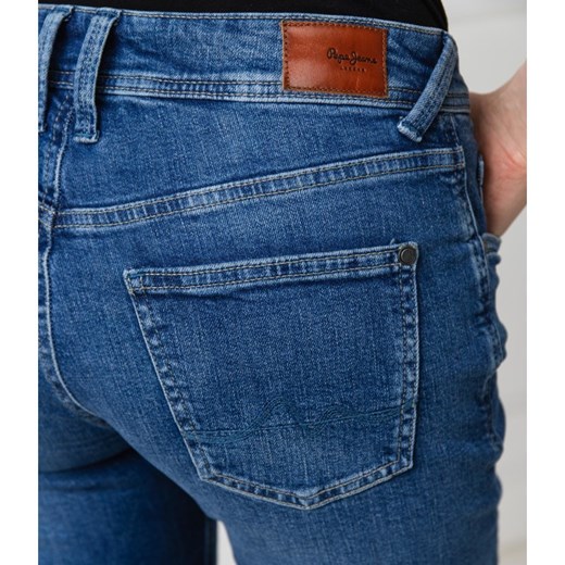 Pepe Jeans London Szorty POPPY | Regular Fit | denim 25 wyprzedaż Gomez Fashion Store