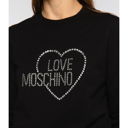 Love Moschino Bluza | Regular Fit Love Moschino 38 promocja Gomez Fashion Store