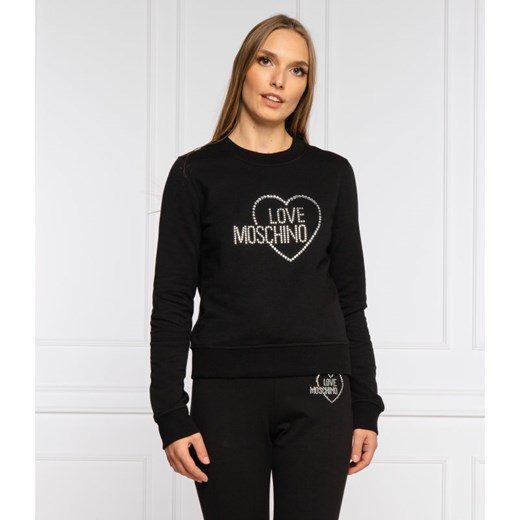 Love Moschino Bluza | Regular Fit Love Moschino 40 okazja Gomez Fashion Store