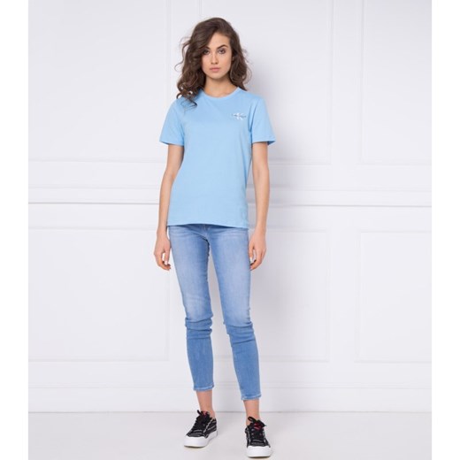 CALVIN KLEIN JEANS T-shirt | Straight fit XS wyprzedaż Gomez Fashion Store