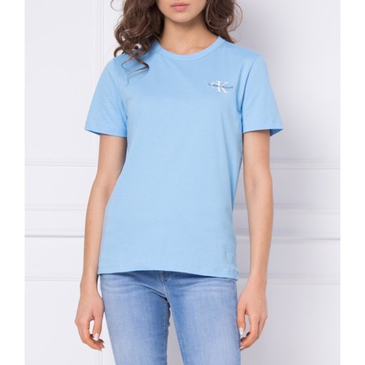CALVIN KLEIN JEANS T-shirt | Straight fit XS promocyjna cena Gomez Fashion Store