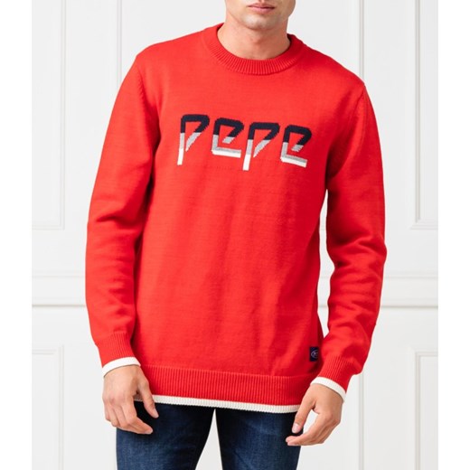 Pepe Jeans London Sweter LUIS | Regular Fit M okazja Gomez Fashion Store