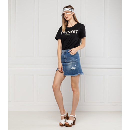 Twin-Set T-shirt | Regular Fit M Gomez Fashion Store wyprzedaż