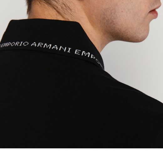 Emporio Armani Polo | Regular Fit | pique Emporio Armani XL wyprzedaż Gomez Fashion Store