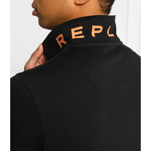 Replay Polo | Regular Fit Replay L okazja Gomez Fashion Store