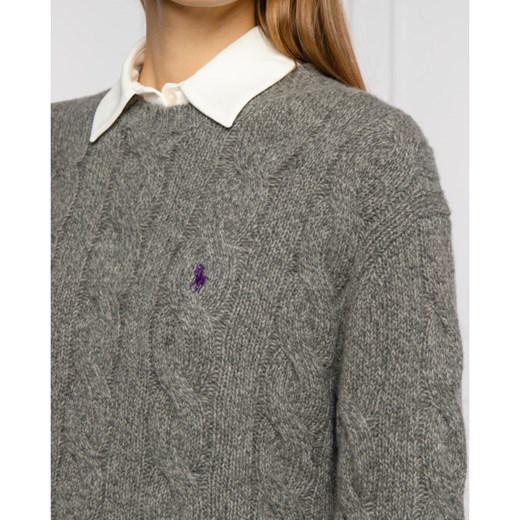 POLO RALPH LAUREN Wełniany sweter | Regular Fit | z dodatkiem kaszmiru Polo Ralph Lauren M promocja Gomez Fashion Store