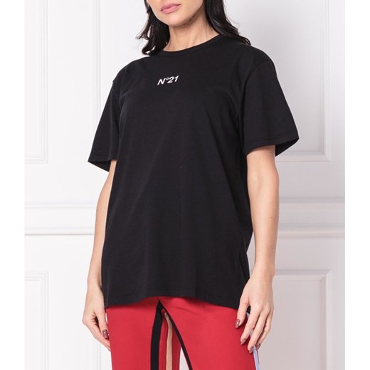 N21 T-shirt | Regular Fit N21 40 wyprzedaż Gomez Fashion Store