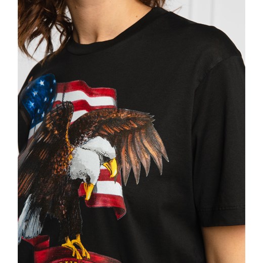 Dsquared2 T-shirt Smoke | Regular Fit Dsquared2 M wyprzedaż Gomez Fashion Store
