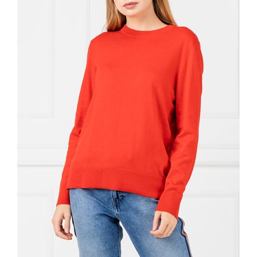 BOSS CASUAL Sweter Ibinnis | Regular Fit | z dodatkiem jedwabiu M okazja Gomez Fashion Store