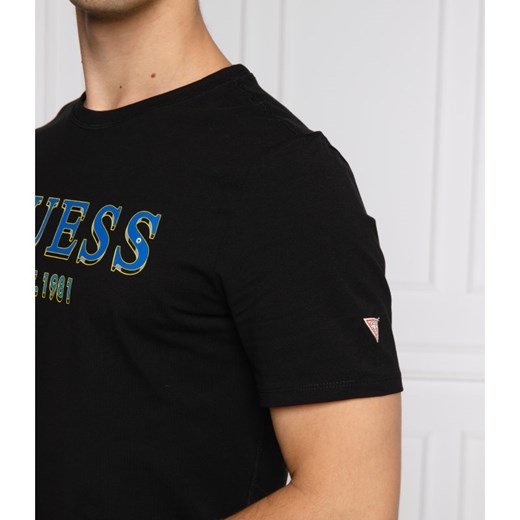 GUESS JEANS T-shirt BRAKE | Slim Fit S okazyjna cena Gomez Fashion Store