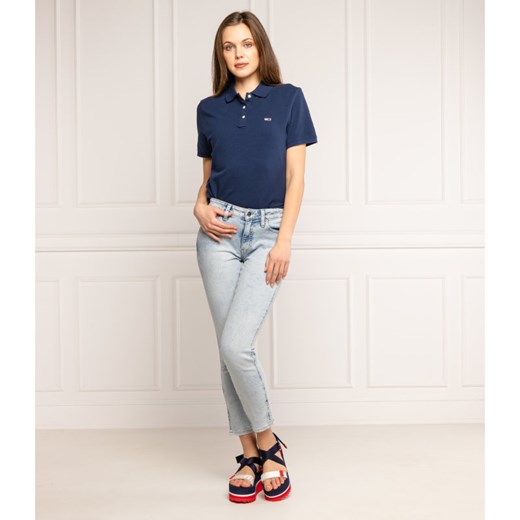 Tommy Jeans Polo CLASSICS | Regular Fit | pique Tommy Jeans S wyprzedaż Gomez Fashion Store