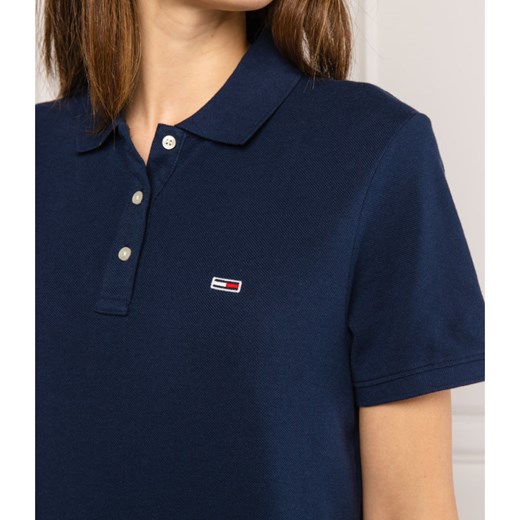 Tommy Jeans Polo CLASSICS | Regular Fit | pique Tommy Jeans S promocja Gomez Fashion Store