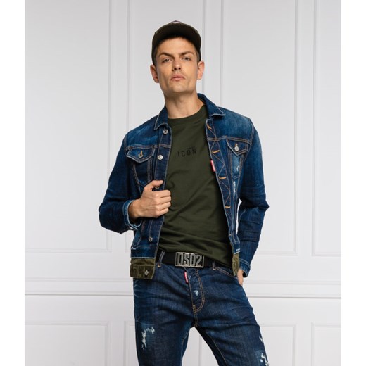 Dsquared2 Kurtka jeansowa Mini Jean | Regular Fit Dsquared2 50 wyprzedaż Gomez Fashion Store