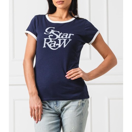 G- Star Raw T-shirt Ringer | Slim Fit G- Star Raw L okazja Gomez Fashion Store