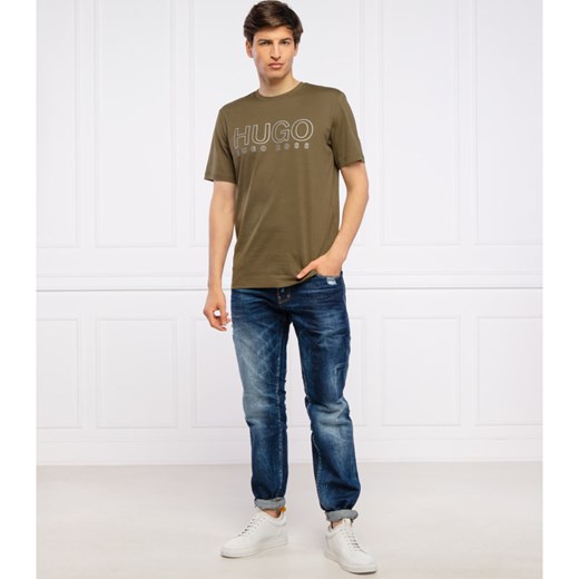 HUGO T-shirt Dolive-U202 | Regular Fit XL okazja Gomez Fashion Store