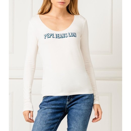 Pepe Jeans London Bluzka MADA | Slim Fit M okazyjna cena Gomez Fashion Store