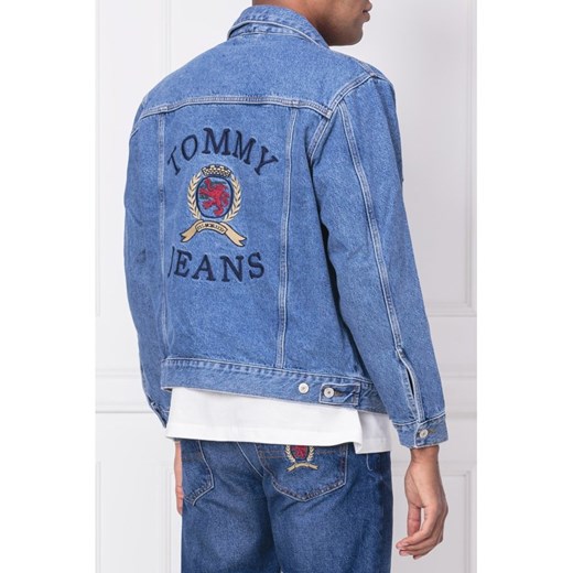 Tommy Jeans Kurtka jeansowa TJM CREST FLAG TRUCK | Regular Fit Tommy Jeans S promocja Gomez Fashion Store