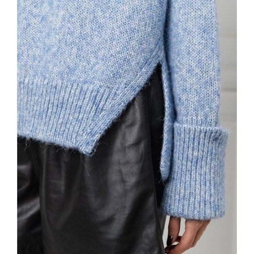 BOSS CASUAL Sweter Worvegian | Oversize fit | z dodatkiem wełny L okazyjna cena Gomez Fashion Store