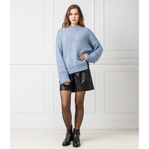 BOSS CASUAL Sweter Worvegian | Oversize fit | z dodatkiem wełny M wyprzedaż Gomez Fashion Store