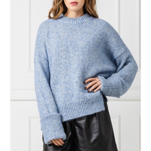 BOSS CASUAL Sweter Worvegian | Oversize fit | z dodatkiem wełny M wyprzedaż Gomez Fashion Store