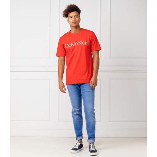 Calvin Klein T-shirt FRONT LOGO | Regular Fit Calvin Klein XL promocyjna cena Gomez Fashion Store