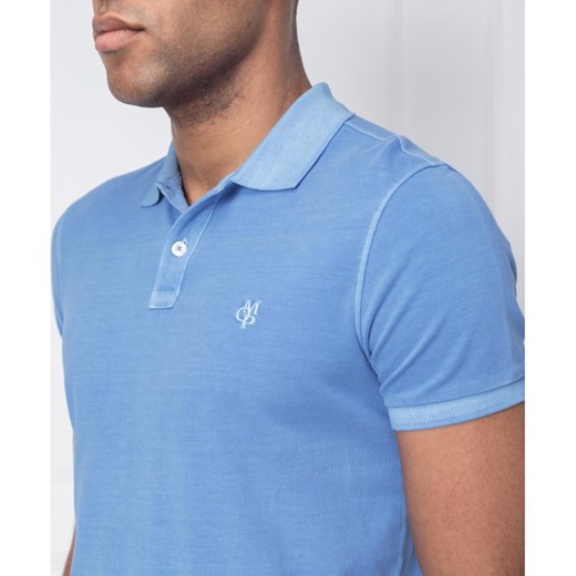 T-shirt męski Marc O'Polo z krótkimi rękawami niebieski casual 