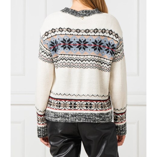 My Twin Sweter | Regular Fit | z dodatkiem wełny My Twin XS okazyjna cena Gomez Fashion Store