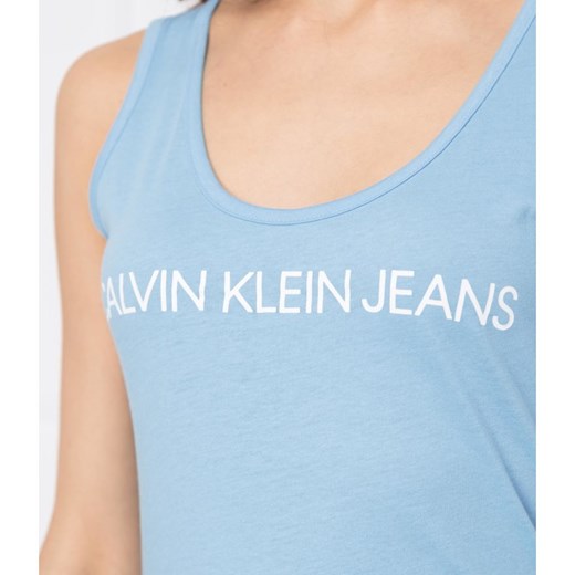 CALVIN KLEIN JEANS Top iNSTITUTIONAL | Regular Fit S promocyjna cena Gomez Fashion Store