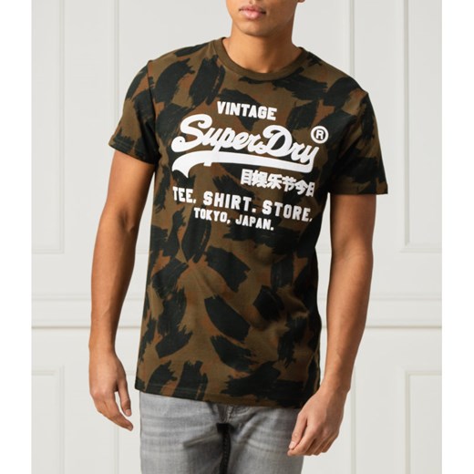 Superdry T-shirt STORE AOP | Regular Fit Superdry XL okazyjna cena Gomez Fashion Store