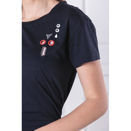 Armani Exchange T-shirt | Regular Fit Armani Exchange XS wyprzedaż Gomez Fashion Store